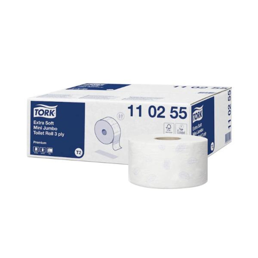 TORK PREM T. P. MINI JUMBO ROLL ES(12ROL)#110255
