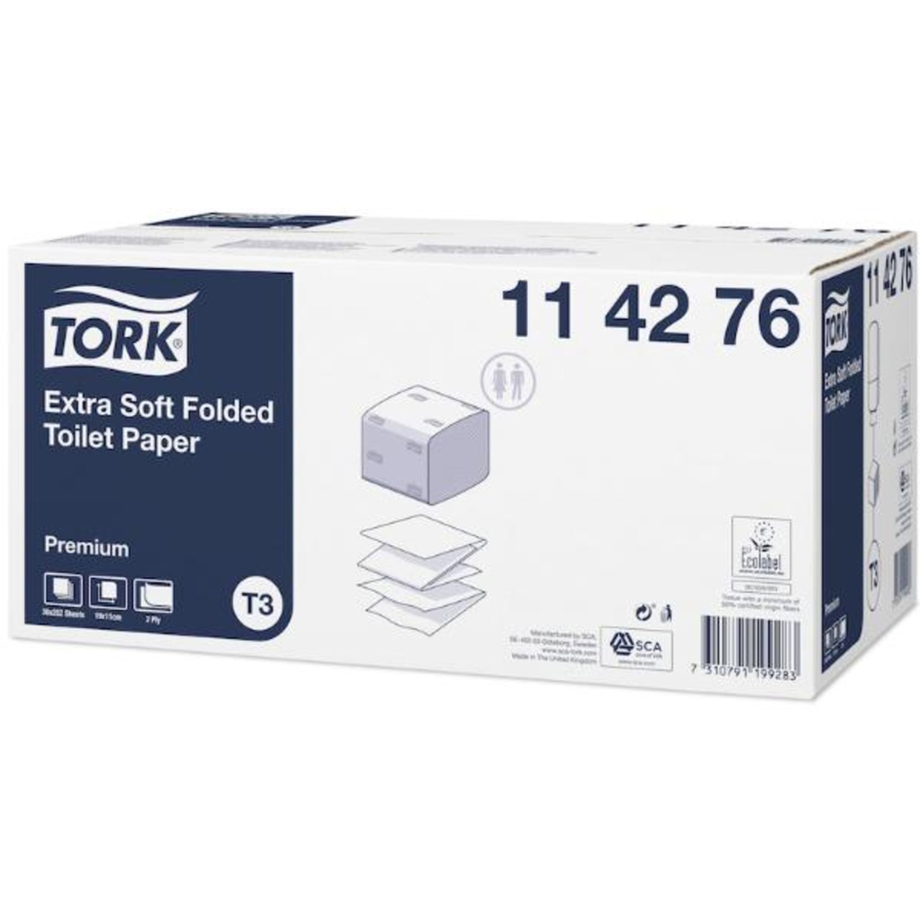 TORK PREM T.P.FOLDED EXTRA SOFT (30 BIND)#114276
