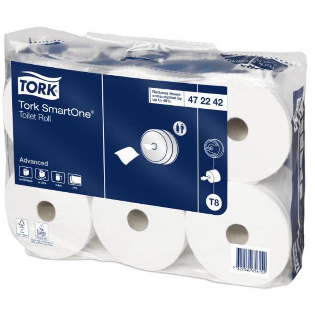 TORK SMARTONE ADV 2P 1150S (6 ROL) #472242 