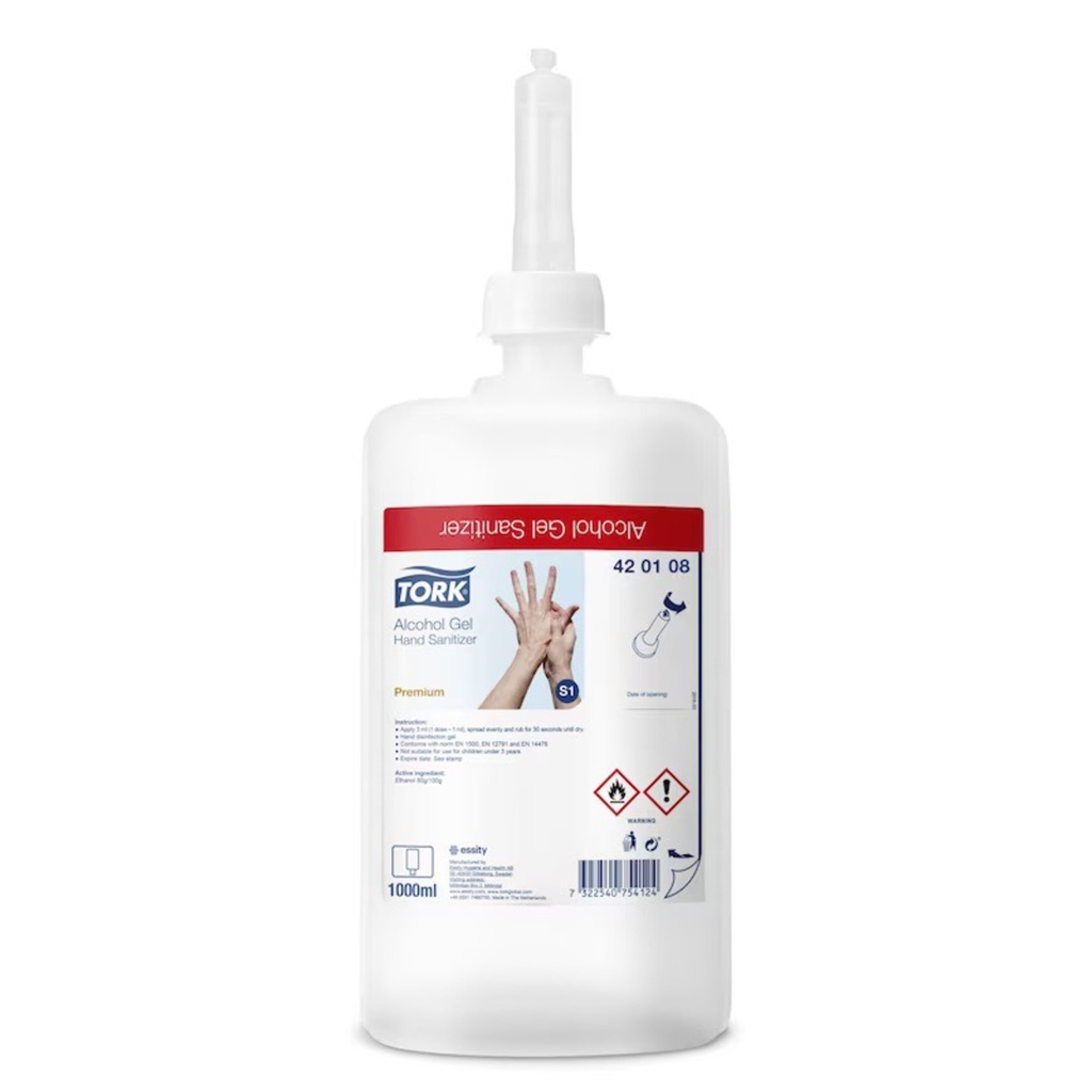 TORK ALCOHOL GEL HAND SANITISER #420108