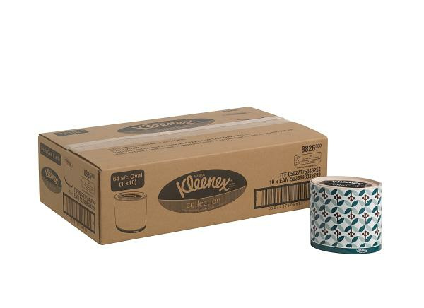 KLEENEX CHUSTECZKI KOS.OWAL BIAŁE (64LIST) #8826-SZT