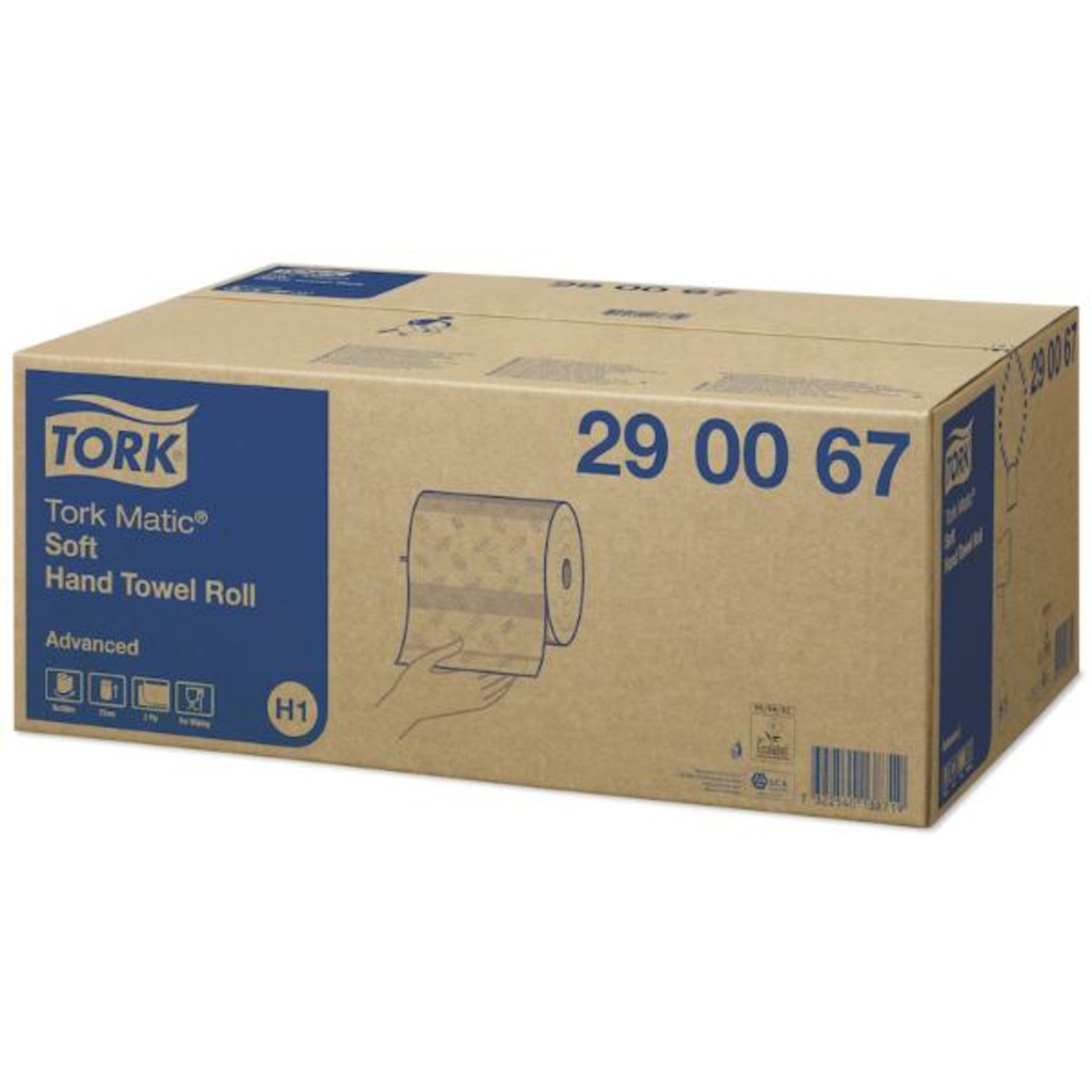 TORK ADVANCED HAND TOWEL ROLL SOFT (6ROL)#290067