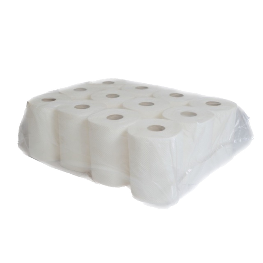 RĘCZNIK W ROLI MINI BIAŁY 2W"A" CELULOZA (12ROL) Mini 50