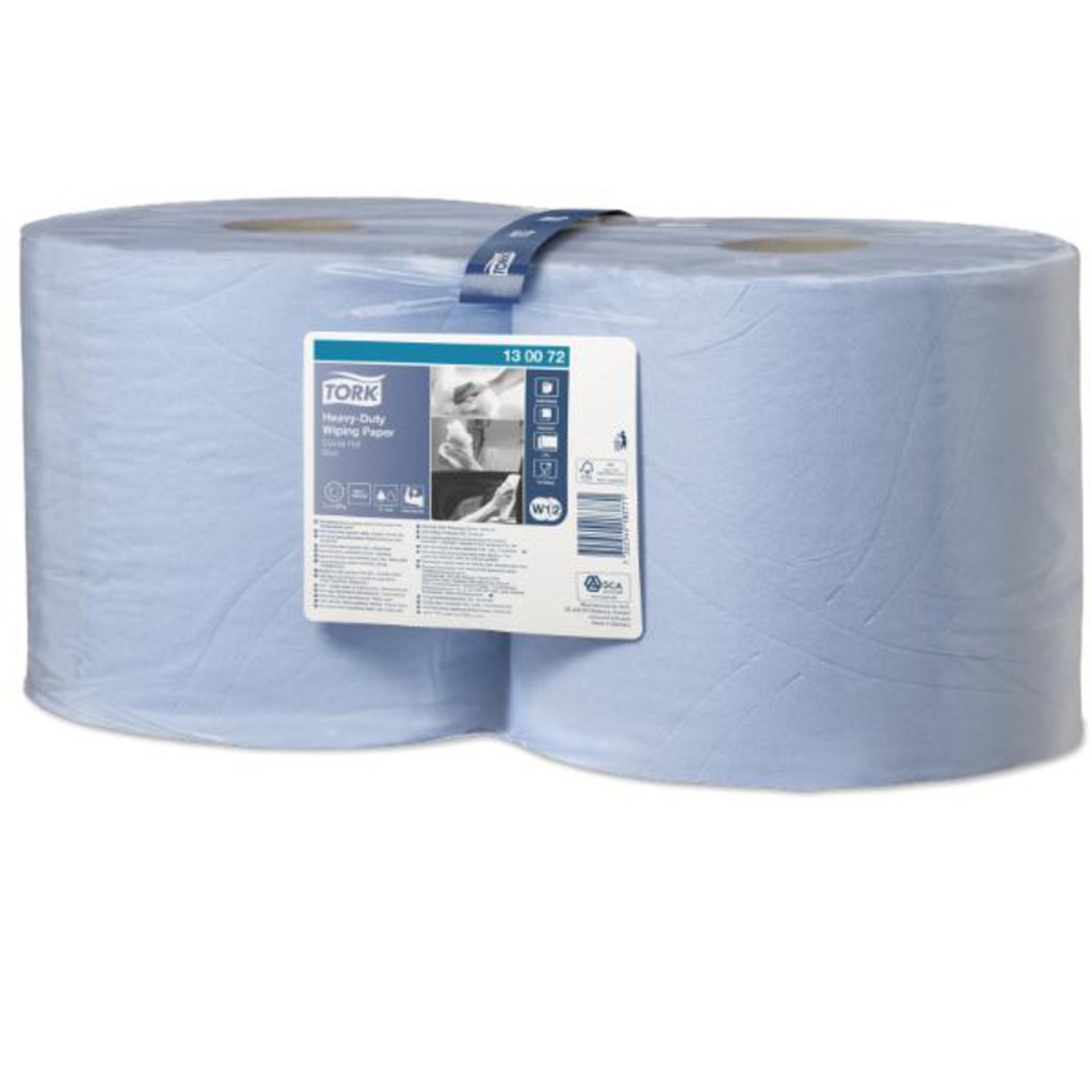 TORK ADV WIP 430 BLUE COMBI R.PERF (2ROL)#130072