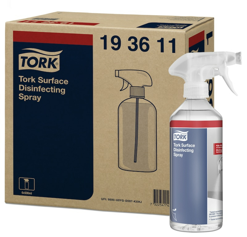 TORK SPRAY DO DEZYNFEKCJI POWIERZCHNI  #193611