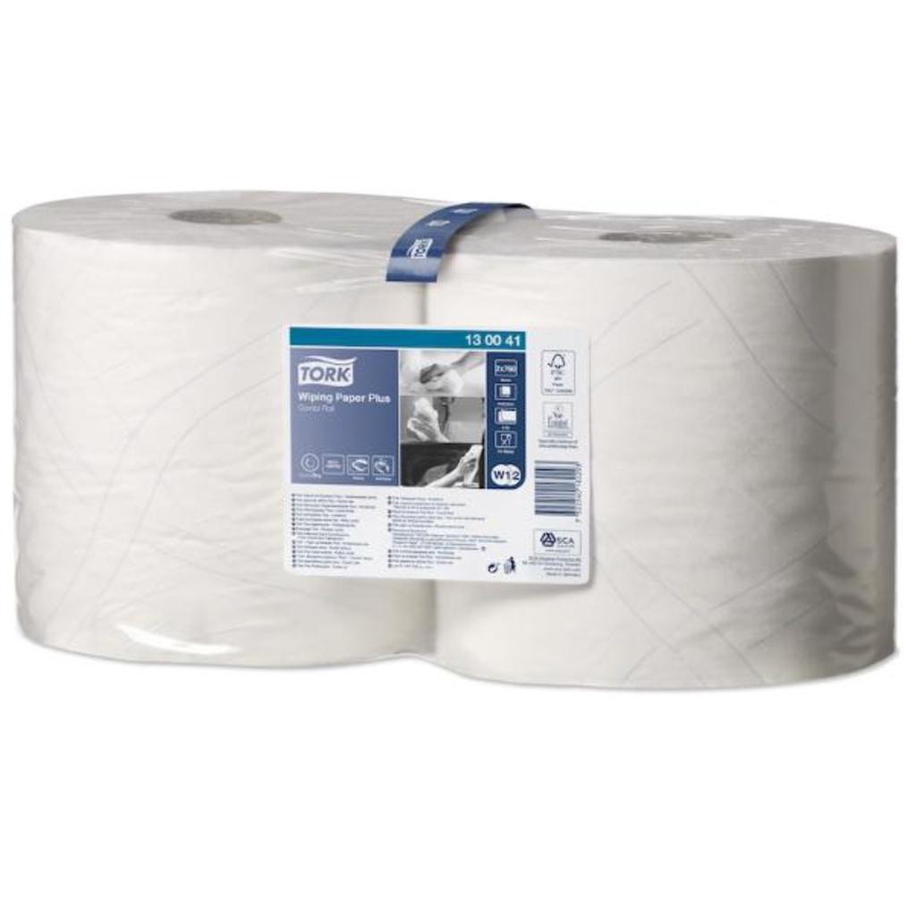 TORK ADV WIPER 420 COMBI ROLL PERF (2ROL)#130041