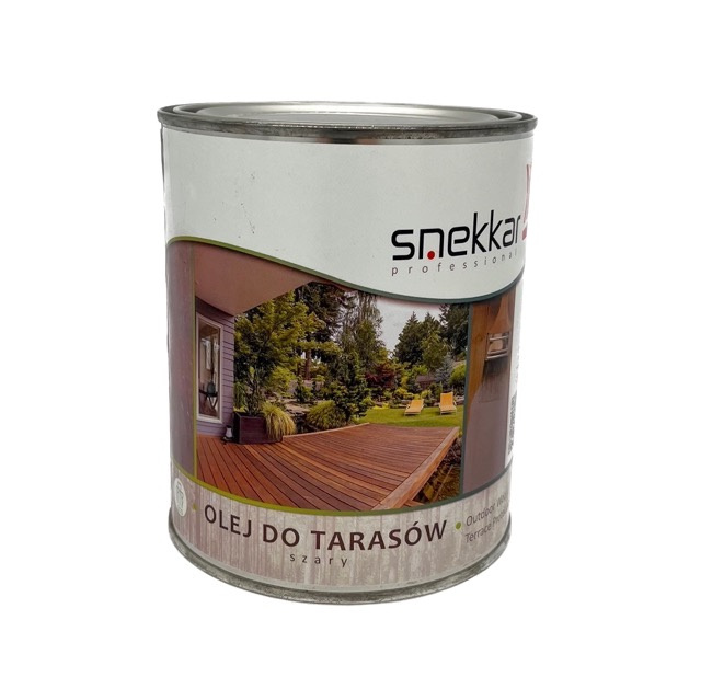 SNEKKAR OLEJ DO TARASÓW SZARY 0,75L #