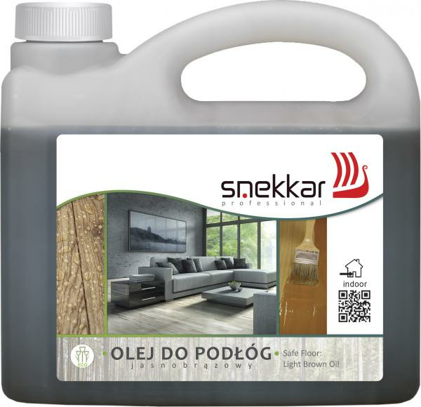SNEKKAR OLEJ DO PODŁÓG JASNYBRĄZ 75ML