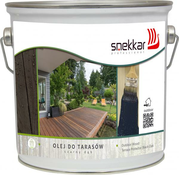 SNEKKAR OLEJ DO TARASÓW CZARNY DĄB 75ML