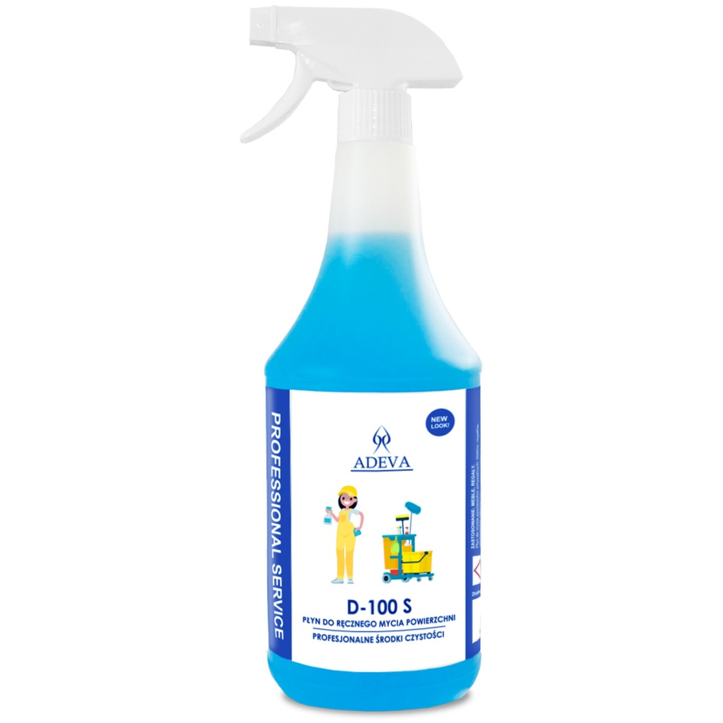 ADEVA D-100 S 1L - PREPARAT  DO MYCIA POWIERZCHNI 1L