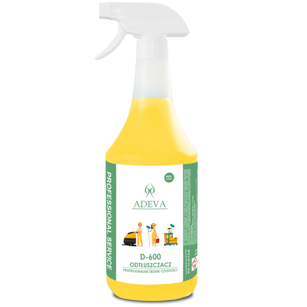 ADEVA D-600 1L - PREPARAT ODTŁUSZCZAJĄCY 1L
