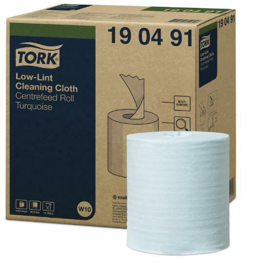 TORK LOW-LINT CLEAN. CLOTH REFILL (4ROL) #190491