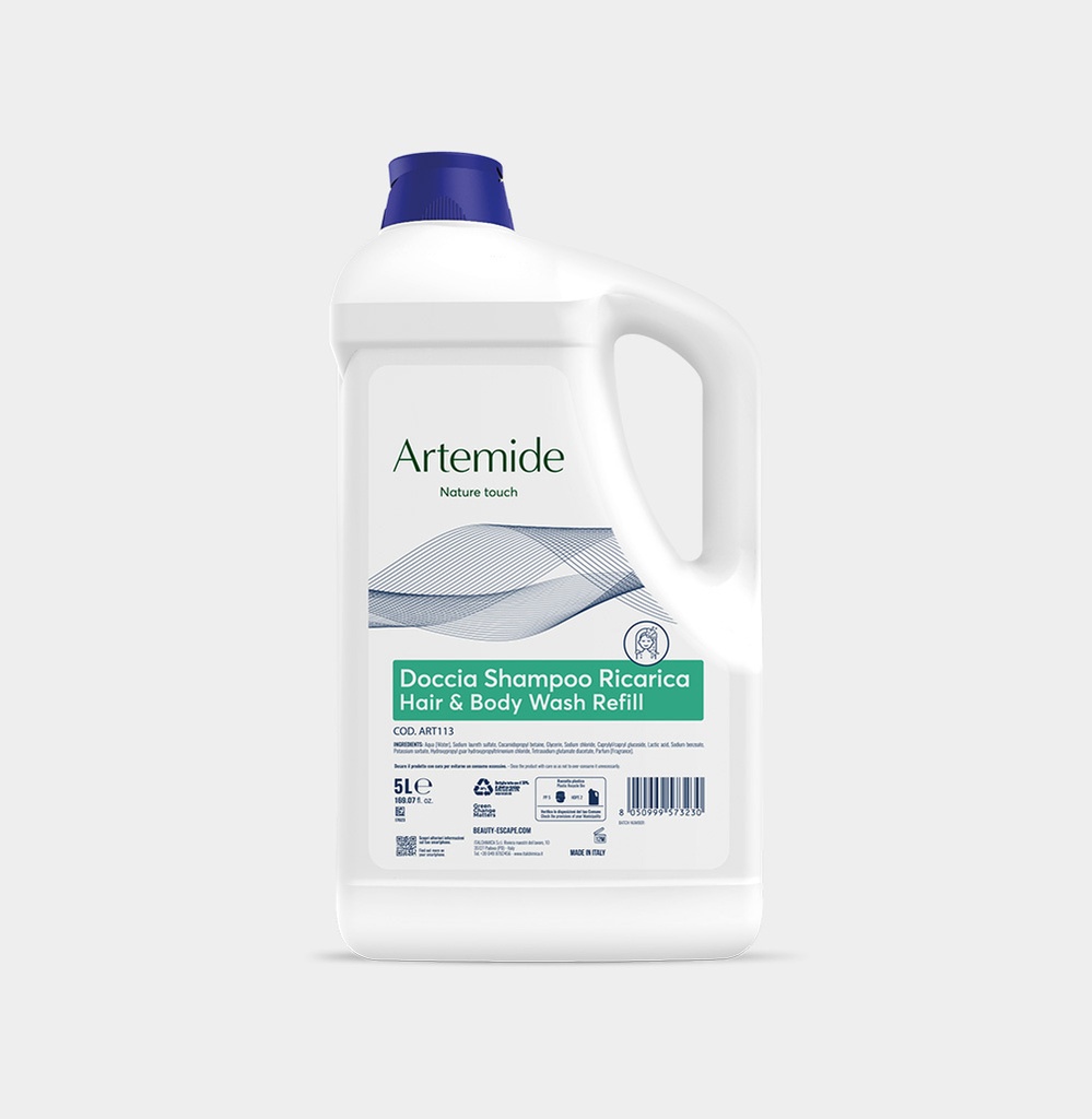 BEAUTY ESCAPE ARTEMIDE HAIR &amp; BODY WASH 5L #ART113