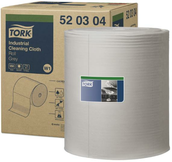TORK PREMIUM MULTIPURPOSE CLOTH 520 GREY #520304