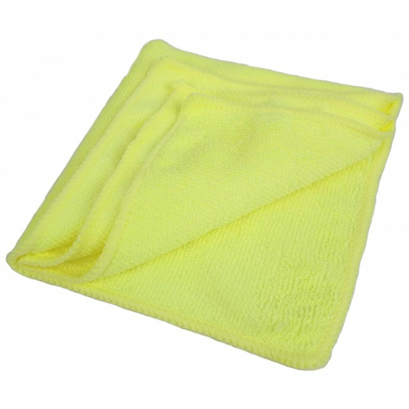 ŚCIERKA Z MIKROFAZY 40X40CM 230G ŻÓŁTA