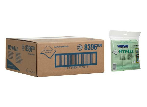 WYPALL MICROFIBER SKŁAD. 40X40 ZIEL (4 OPK)#8396