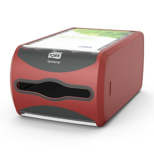 TORK DISP NAPKINS XPN COUNTER RED #272512