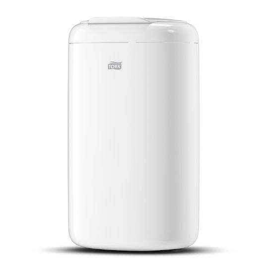 TORK WASTE BIN 5L WHITE #564000