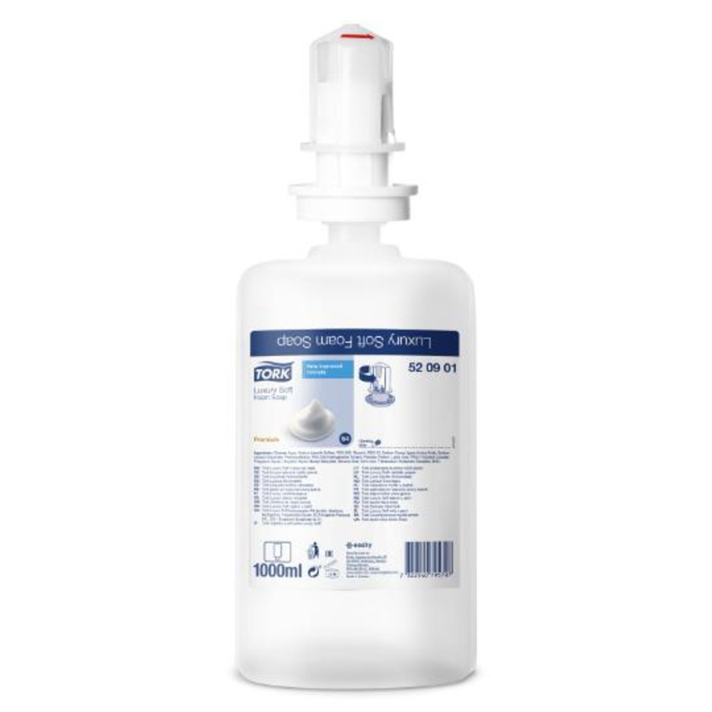 TORK PREMIUM SOAP FOAM LUXURY 1000ML #520901