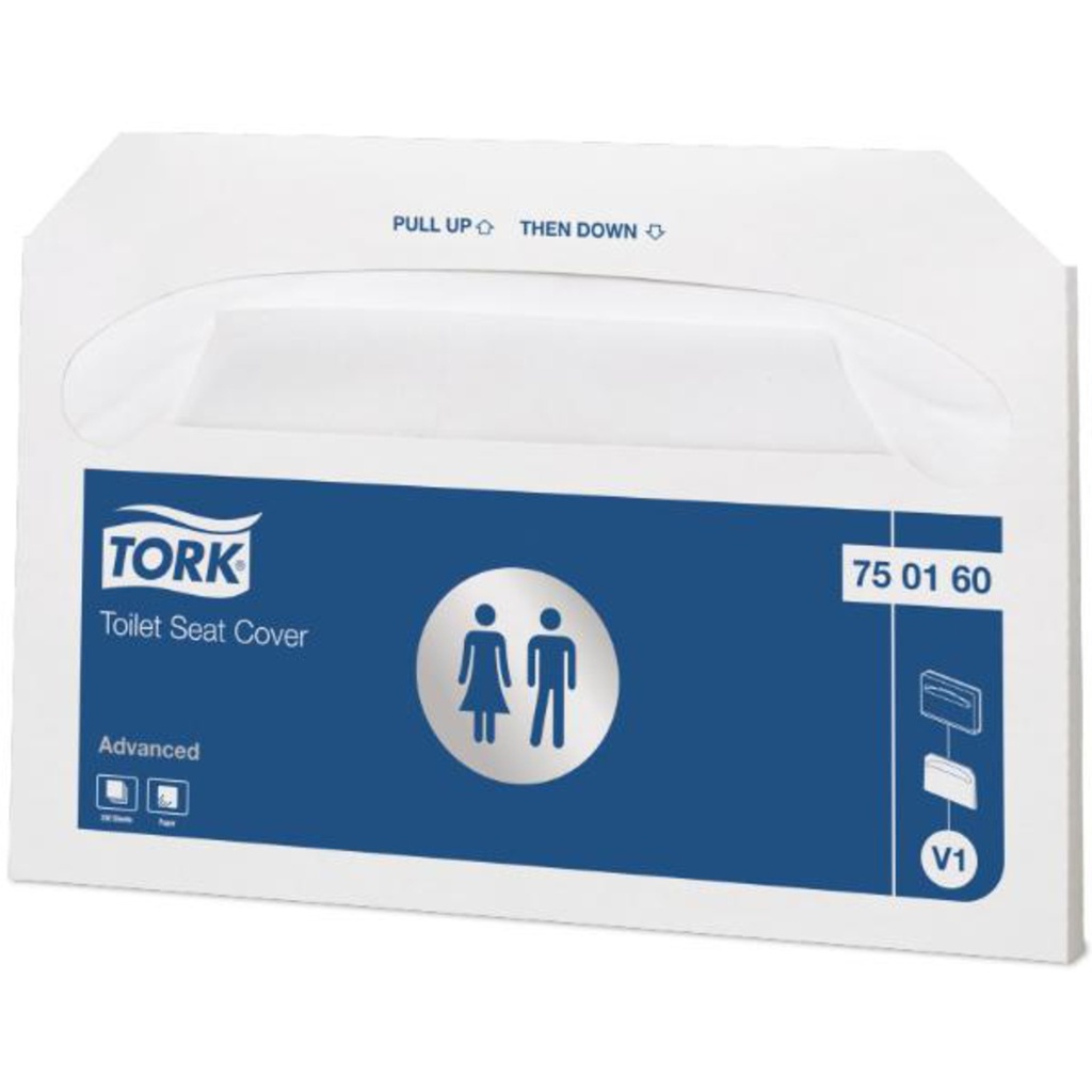 TORK ADV TOILET SEAT COVER (250 SZT) #750160