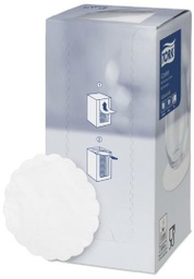 [823] TORK ROZETKA BIAŁA Z FALB. 9CM (3000/12) #474474