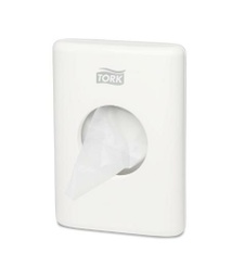 [7532] TORK DISPENSER SANITARY TOWEL BAG WHITE #566000